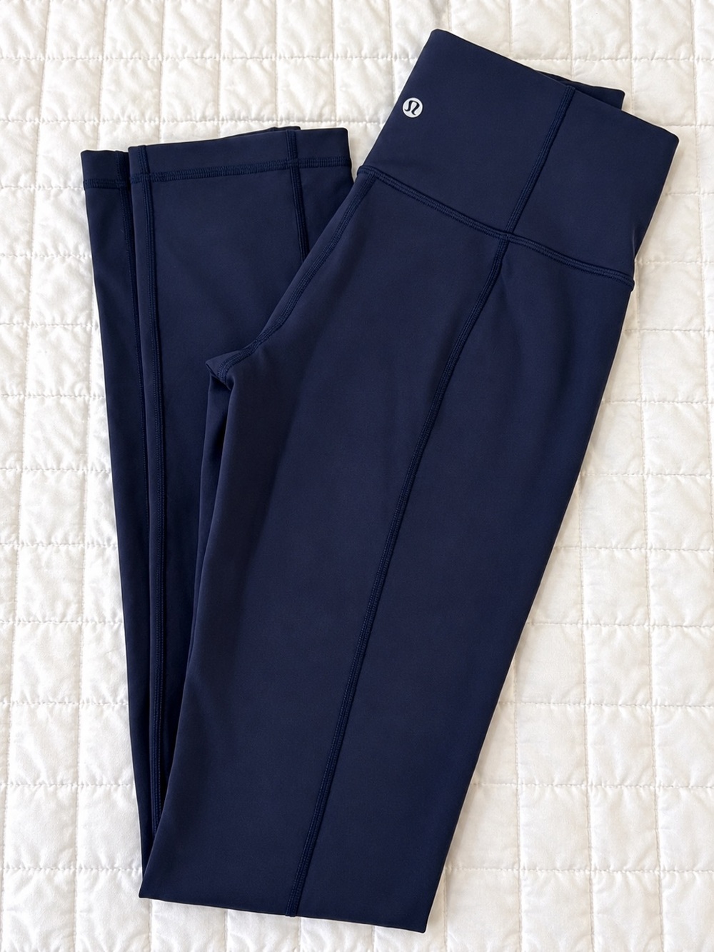 Lululemon Navy High-Rise Performance Leggings